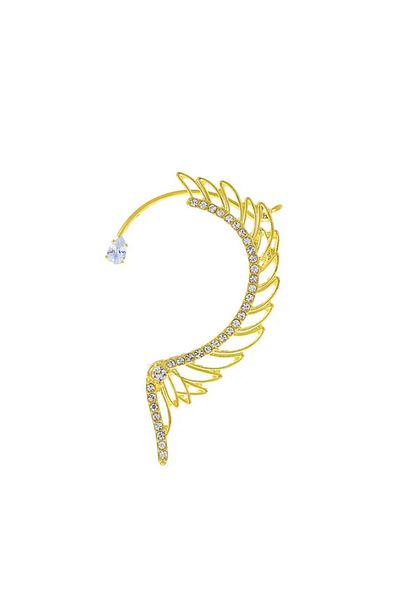BAHELS Gold Color Single Zircon Stone Earcuff Cartilage Earring