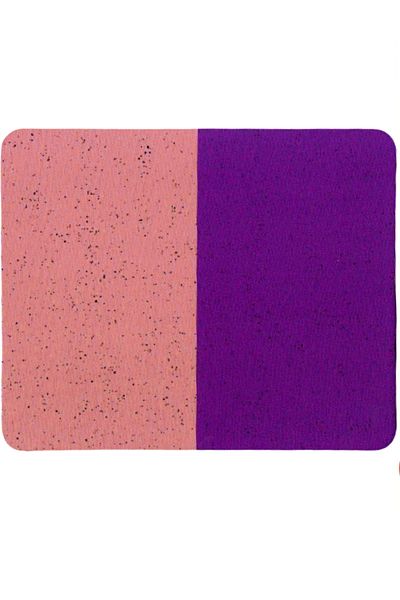 usin Pink Purple Flat Type Non-Slip Base Optical Computer Notebook Mouse Pad 17.5x21.5cm Mouseped