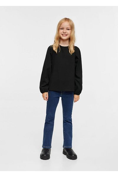 MANGO Kids T-Shirt mit Puffärmeln