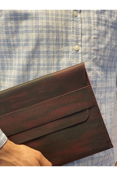 MAT Deri حقيبة كمبيوتر محمول Asus Zenbook S 13 Oled Ux5304 من الجلد الطبيعي متوافقة تمامًا مع الحقيبة النحيفة