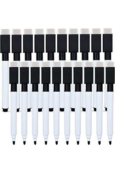 Dünya Magnet 50 adet Beyaz Tahta Kalemi Mini boy - SİLGİLİ VE MIKNATISLI