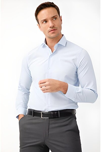 YNGMENCLASS Slimfit Dar Kesim Takım Elbise Gömleği