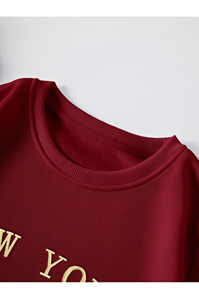 Adrift Φούτερ με θερμική επένδυση Letter Graphic σειράς Coke