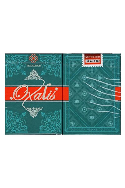 OyuncaklarÜlkesi Bicycle Oxalis (Teal Edition) Game Card Collectible Playing ...