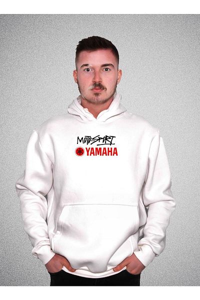 Pisa Art Φούτερ Yamaha Motosport's Racing Racing Unisex με κουκούλα