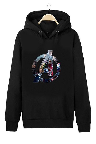 Pisa Art Φούτερ με κουκούλα Avengers Unisex με κουκούλα