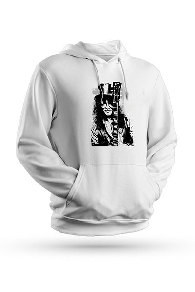 Pisa Art Φούτερ με κουκούλα με στάμπα λευκό Unisex