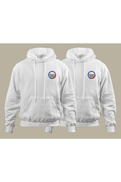 Pisa Art Gumball And Darwin Cartoon Designed Lover Couple Συνδυασμένο φούτερ με κουκούλα 2 τεμαχίων