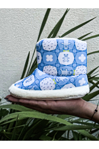 Bold Boutique Çocuk Panduf Kreş Ev Okul Ayakkabısı Yumuşak Kaydırmaz Taban