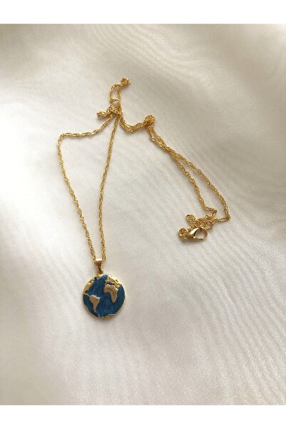 Takıcım Dünya Gold Kolye