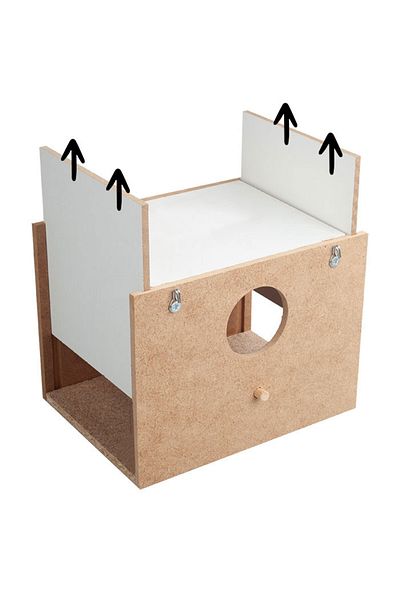 netx Budgie Double Door Sliding Nest Small