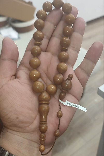 TAŞÇIZADE Cherry Wood 14 mm Natural Rosary