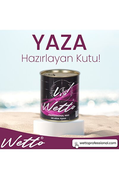 Wetto 800 gr wetto pudralı konserve ağda