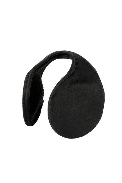 AXE SPORTSWEAR Mănuși negre de iarnă fără degete pentru bărbați - Beanie fleece - Esarfa fleece - Set de 4 căști tip Ense
