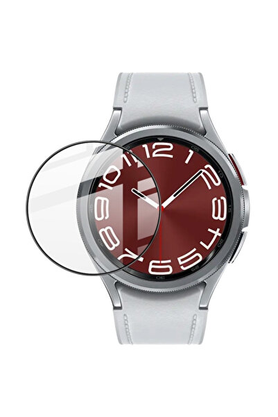 NANOSPACE Samsung Galaxy Watch6 Classic (Bluetooth, 47mm) Tam Kapatan 10D Cam...