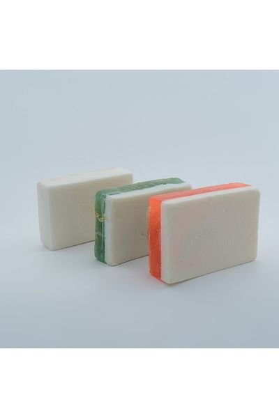 Anatolia Soap SKIN WHITENING, GOAT MILK AND DONKEY MILK FIBER SOAP SET OF 3