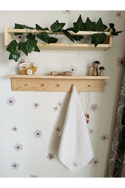 MİNT COLLECTİON Single Layer Muslin Baby Blanket White