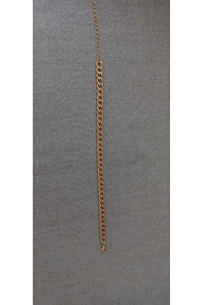 eGRAPEE WOMEN'S STEEL GOLD CHAIN ANKLE