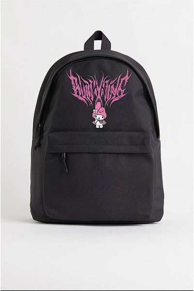 Gofeel Melody Pink Printed Unisex Backpack GOFEEL