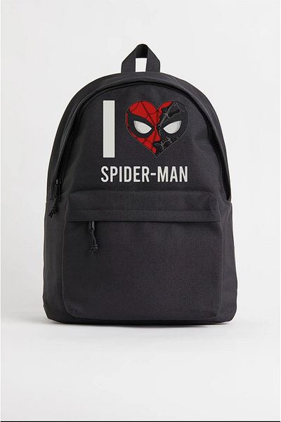 Gofeel I Love Spider-Man τυπωμένο Unisex σακίδιο πλάτης GOFEEL