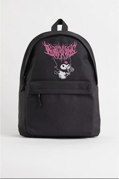 Gofeel Unisex Gofeel Backpack - Kuromi Pink Printed