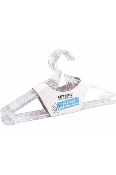 devigo 12-Piece Crystal Children's Clothes Hanger Baby Hanger