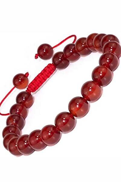 NBS Beautiful Naturel Stones سوار من الحجر الطبيعي العقيق 8 ملم