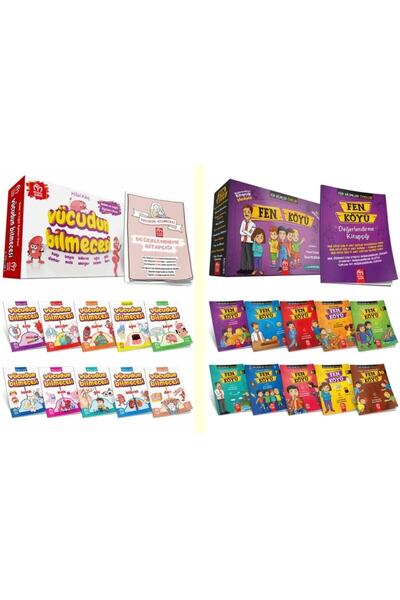 Model Eğitim Yayınları Model Yayınları Vücudun Bilmecesi Ve Fen Köyü Hikaye Seti