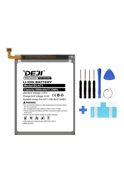 Deji Samsung Galaxy A71 Uyumlu Mucize Batarya Eb-ba715aby