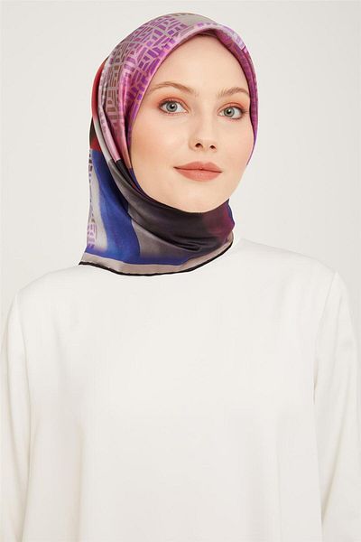Armine Twill Μεταξωτό Κασκόλ 23Ka9044 54