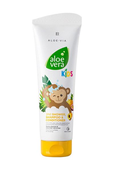 LR Aloe Vera Unisex Children's Shampoo - 3 Pack in 1
