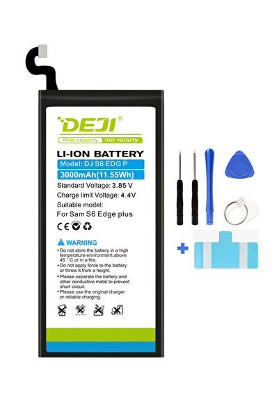 Deji Samsung Galaxy S6 Edge Plus Uyumlu Mucize Batarya Eb-bg928abe