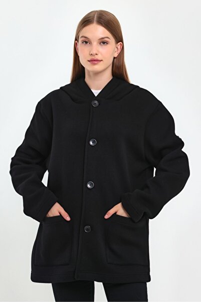 ALEXANDERGARDI سترة بغطاء للرأس كبيرة الحجم (E22-60700)