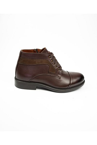 JAMES FRANCO 1738 Brown Leather Classic Men's Boots