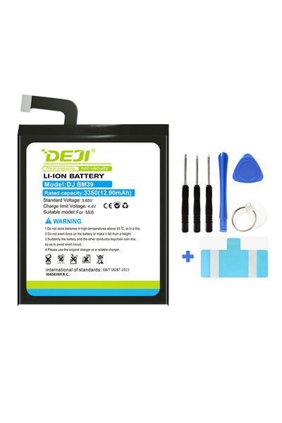 Deji Xiaomi Mi 6 / Mi 6 Prime Uyumlu Mucize Batarya / Bm39