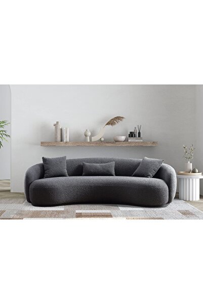 ERİZA Berlin kanepe (Bukle 27-7) Antrisit