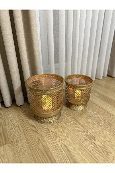 THE LİNSE Dekoratif mumluk takımı