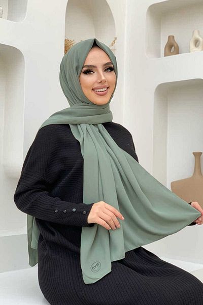 Bym Fashion 2050 Medina Silk Shawl Mint