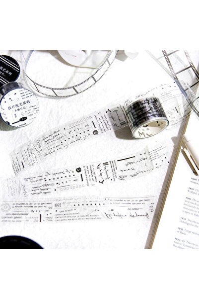 Onwize لفة فيلم مخطوطات سكرابوكينغ بطول 2 متر - سلسلة أفلام الحنين إلى الماضي