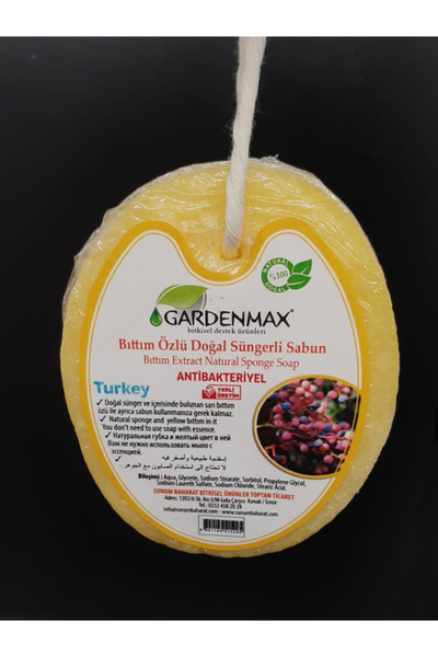 Gardenmax Bıttım Essence Sponge Soap Antibacterial
