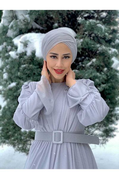Bym Fashion 2021 Glitter Shawl Gray