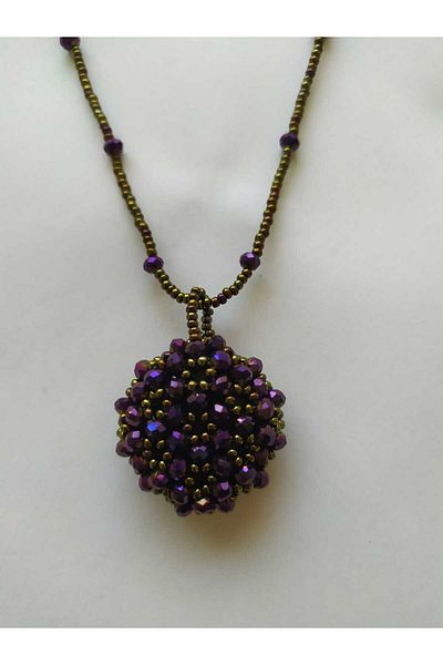 Sam Full Set Cevşen Necklace-Bracelet-Ring Set / Handmade Crystal Bead Knitted /