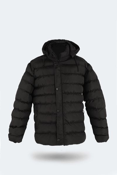 Slazenger SALINE Голям размер Мъжко палто Черно