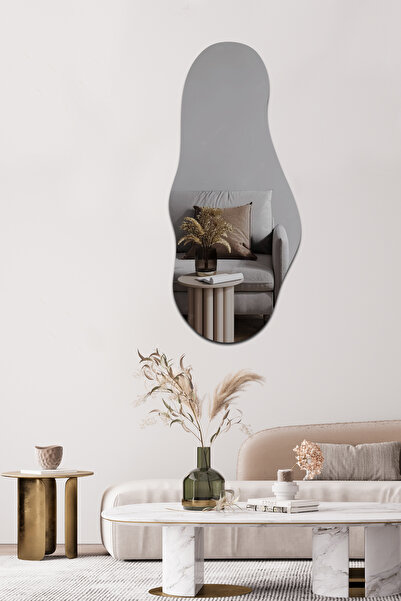 Decorita Salon Duvar Aynası | Füme Ayna | Havana Tasarım Ayna | 50cm x 115cm