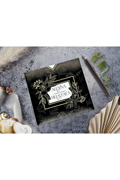 BASKIYERİ 50 Adet Elegance Davetiye 7066