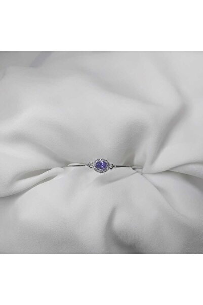 Suean Accessories Oval Taşlı Kelepçe Bileklik