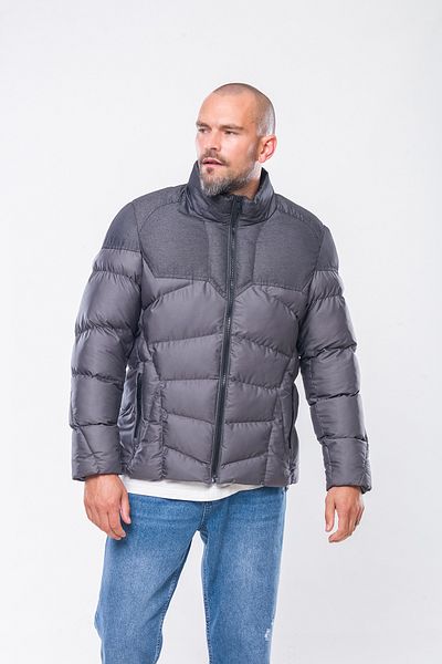 Kevin K231 Men's Gray Puffer Jacket
