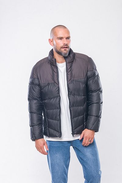 Kevin K231 Men's Brown Puffer Jacket