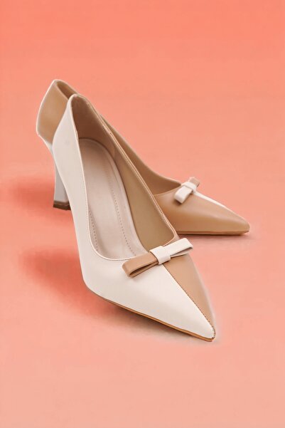 DURUNUN BUTİĞİ Ежедневни обувки Alis с остър връх в цвят телесен бежов цвят (...