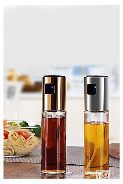 NT Handmade Gümüş Sprey Yağdanlık Airfryer Için Yağdanlık Püskürtmeli Sprey C...